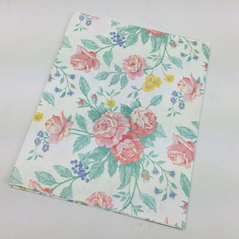 All Occasions Floral Double Wedding Ring Quilt Party Printed Gift Wrapping Paper